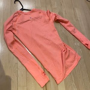 Lululemon long sleeve running t - size 8
